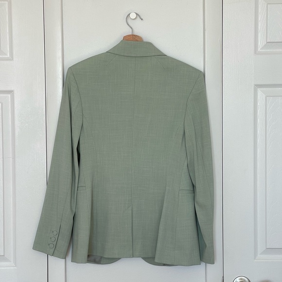 NEW & Other Stories tailored blazer in pistachio - Picture 2 of 3